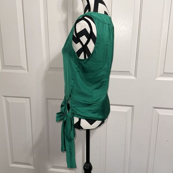 RAMY BROOKE Green Miranda Sleeveless Top - Picture 2 of 6